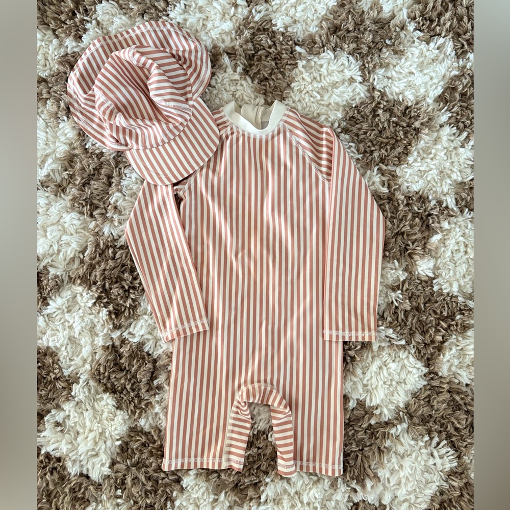 H&M Striped Swim Set